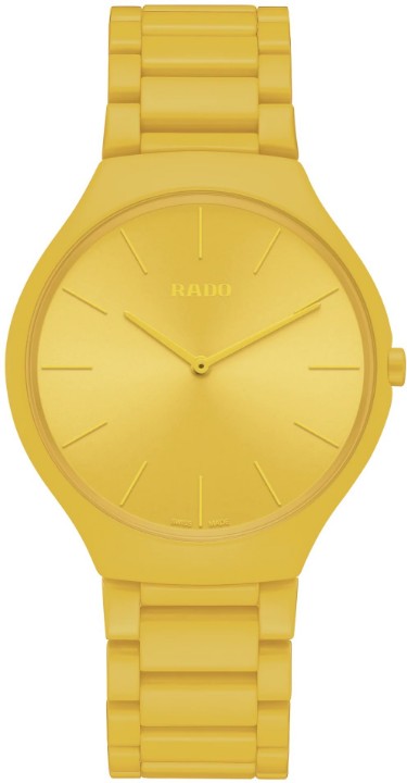 Obrázok z Rado True Thinline Les Couleurs™ Sunshine Yellow