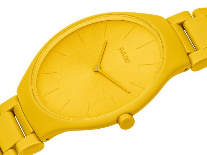 Obrázok z Rado True Thinline Les Couleurs™ Sunshine Yellow