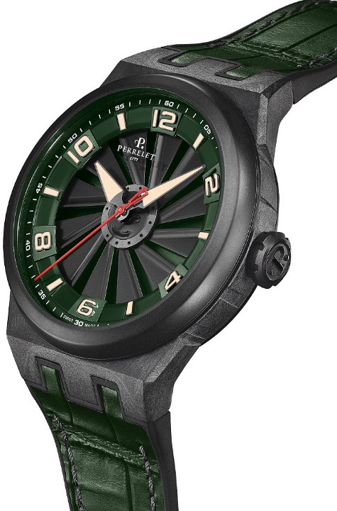 Obrázok z Perrelet Turbine Carbon Forest Green