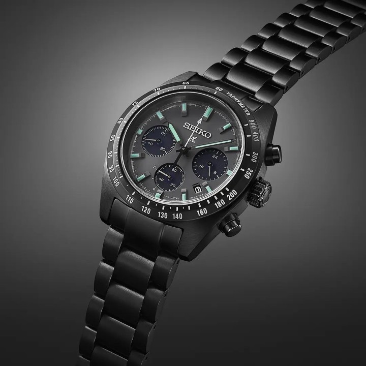 Obrázok z Seiko Prospex Speedtimer Solar Chronograph The Black Series