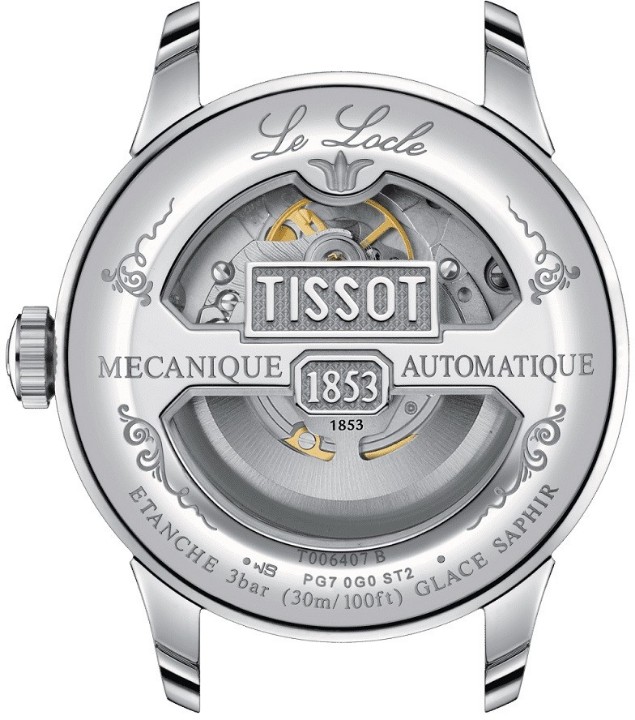 Obrázok z Tissot Le Locle Powermatic 80 Open Heart