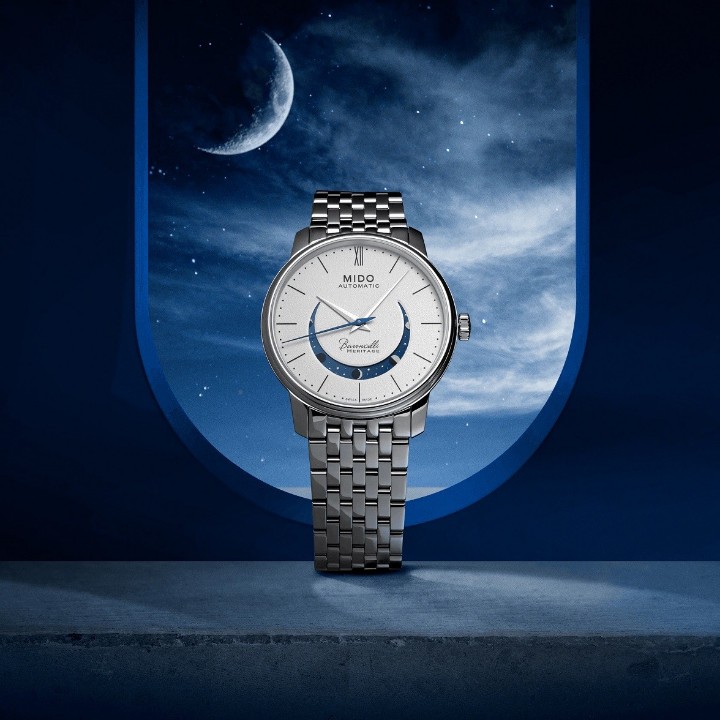 Obrázok z Mido Baroncelli Smiling Moon Gent