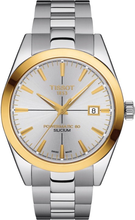 Obrázok z Tissot Gentleman Powermatic 80 Silicium 18k Gold Bezel