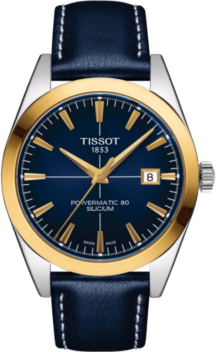 Obrázok z Tissot Gentleman Powermatic 80 Silicium 18k Gold Bezel