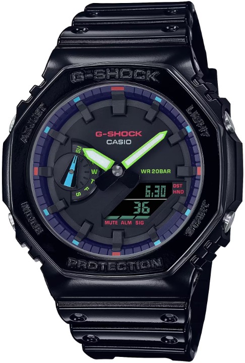 Obrázok z Casio G-Shock Carbon Core Guard Virtual Rainbow Series