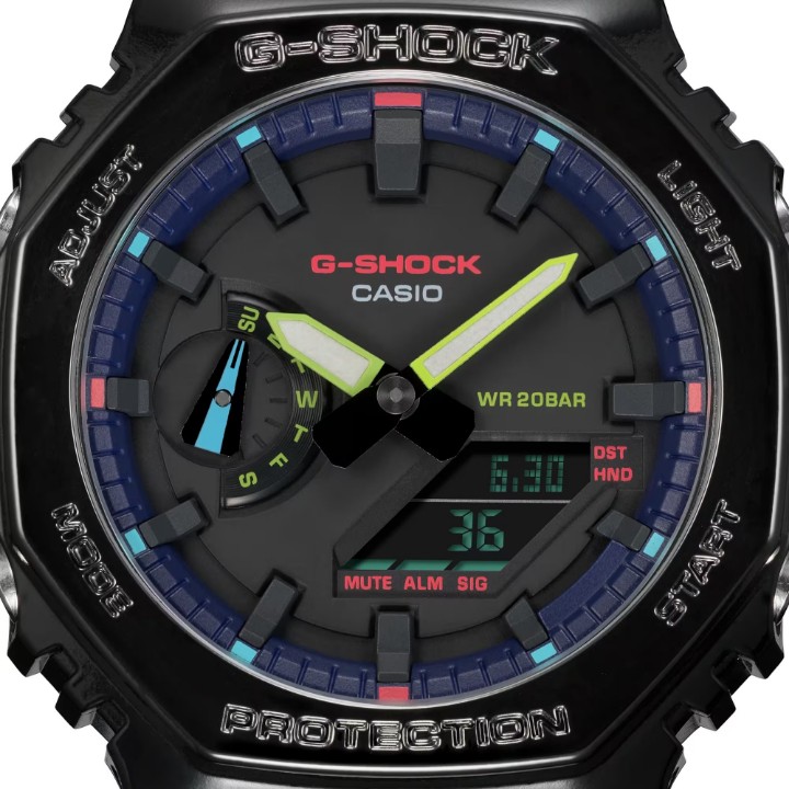 Obrázok z Casio G-Shock Carbon Core Guard Virtual Rainbow Series