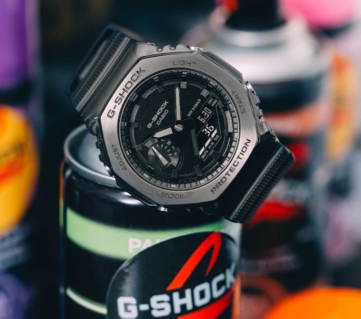 Obrázok z Casio G-Shock All Black Metal Cover Series