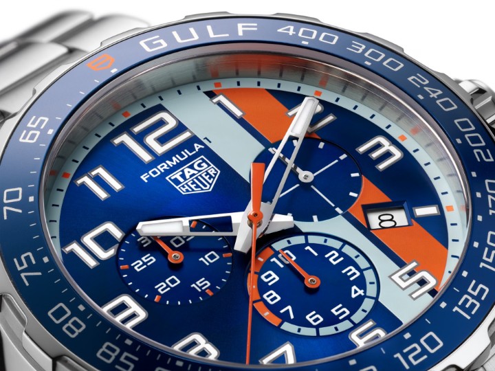 Obrázok z Tag Heuer Formula 1 Chronograph x Gulf Special Edition