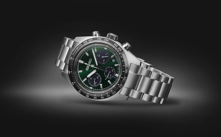 Obrázok z Seiko Prospex ‘Deep Green’ Speedtimer Solar Chronograph