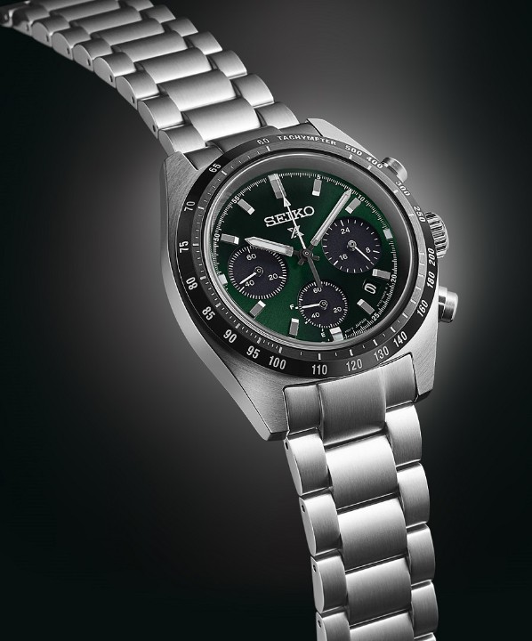 Obrázok z Seiko Prospex ‘Deep Green’ Speedtimer Solar Chronograph