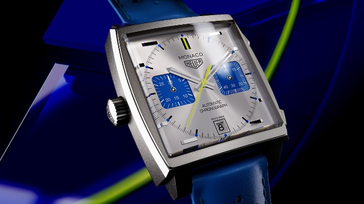 Obrázok z Tag Heuer Monaco Racing Blue Limited Edition