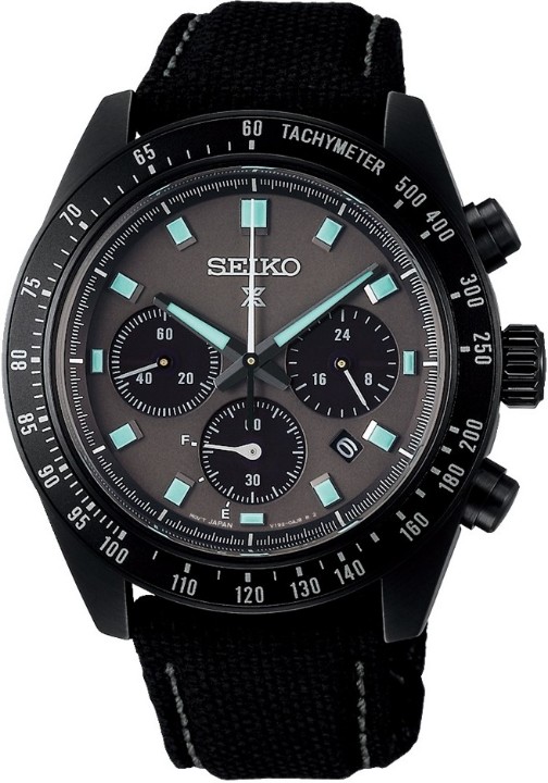 Obrázok z Seiko Prospex Speedtimer The Black Series ‘Night Vision’ Solar Speedtimer Chronograph