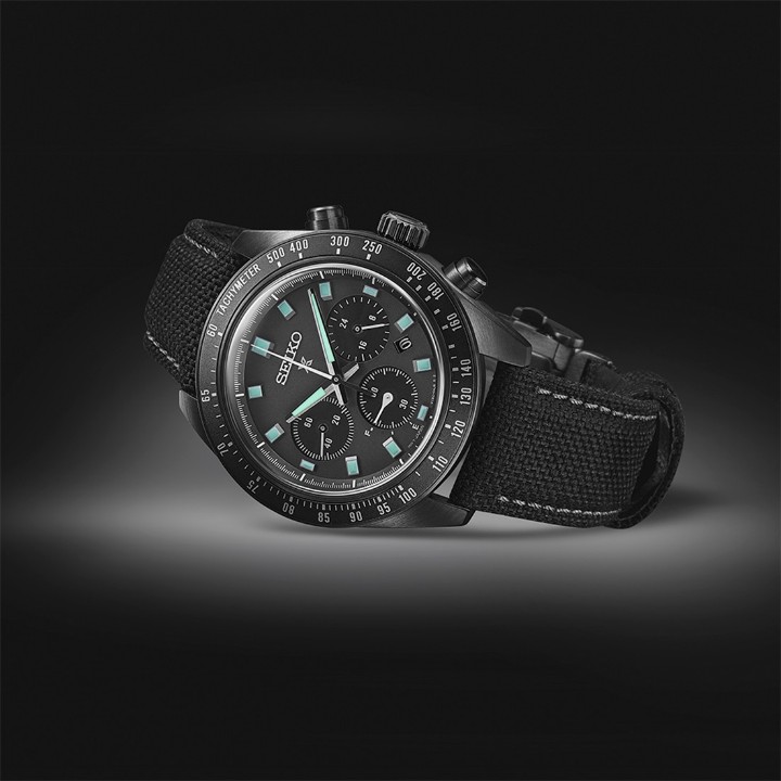 Obrázok z Seiko Prospex Speedtimer The Black Series ‘Night Vision’ Solar Speedtimer Chronograph