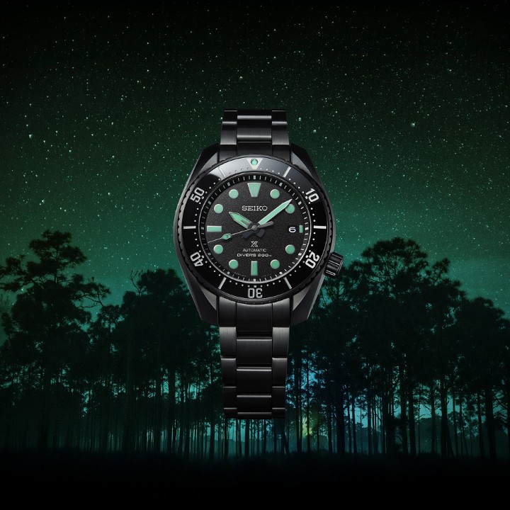 Obrázok z Seiko Prospex The Black Series ‘Night Vision’ Sumo Diver Limited Edition