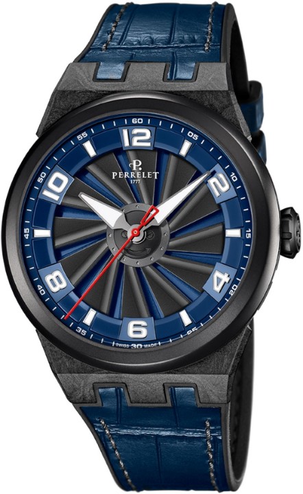 Obrázok z Perrelet Turbine Carbon Midnight Blue