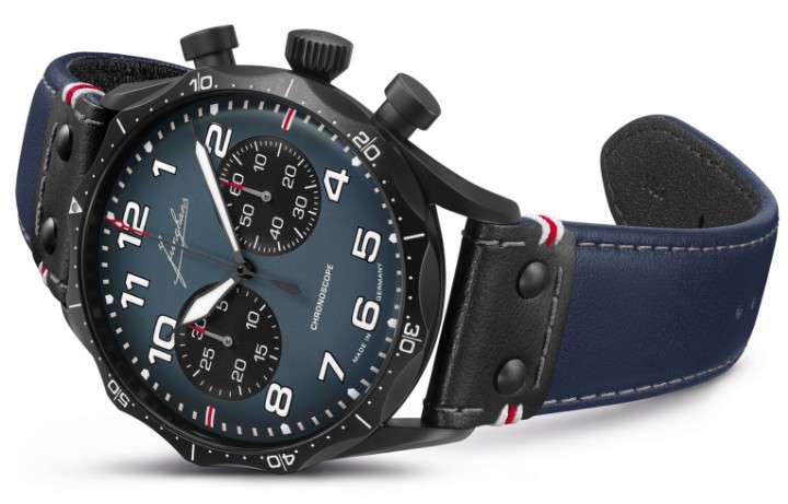 Obrázok z Junghans Meister Pilot Chronoscope Navy Blue