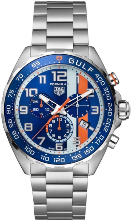 Obrázok z Tag Heuer Formula 1 Chronograph x Gulf Special Edition