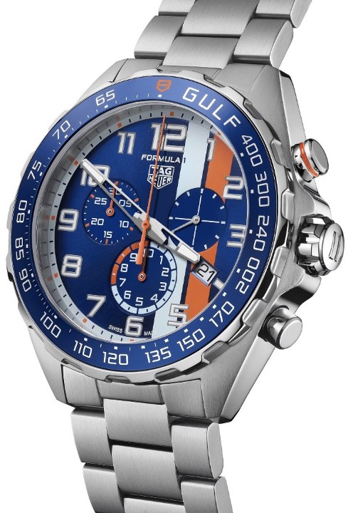 Obrázok z Tag Heuer Formula 1 Chronograph x Gulf Special Edition