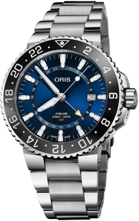 Obrázok z Oris Aquis GMT Date