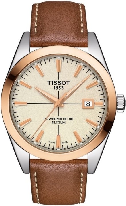 Obrázok z Tissot Gentleman Powermatic 80 Silicium 18k Gold Bezel