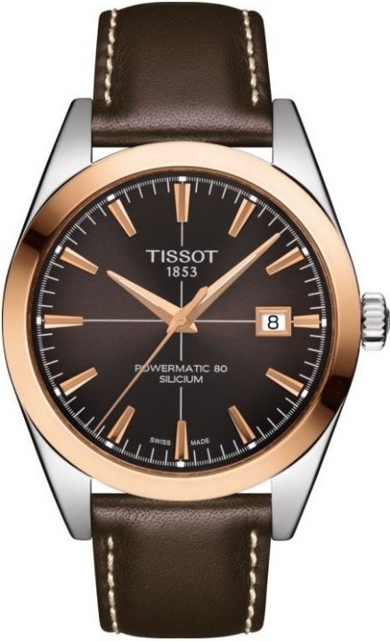 Obrázok z Tissot Gentleman Powermatic 80 Silicium 18k Gold Bezel