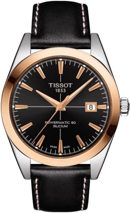 Obrázok z Tissot Gentleman Powermatic 80 Silicium 18k Gold Bezel