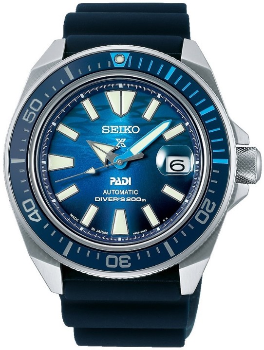 Obrázok z Seiko Prospex Sea ‘Great Blue’ Samurai Scuba PADI Special Edition