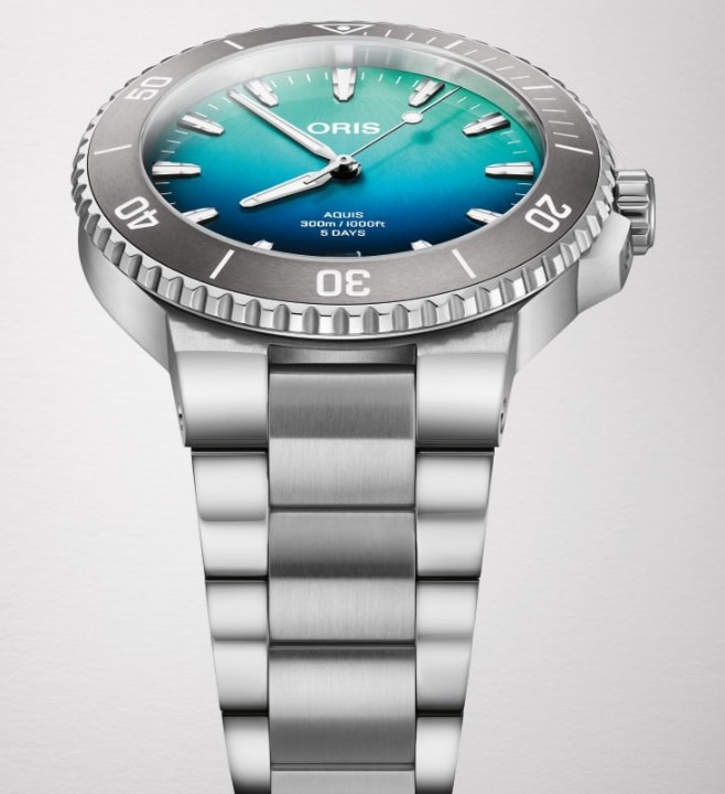 Obrázok z Oris Aquis Date Great Barrier Reef Limited Edition IV