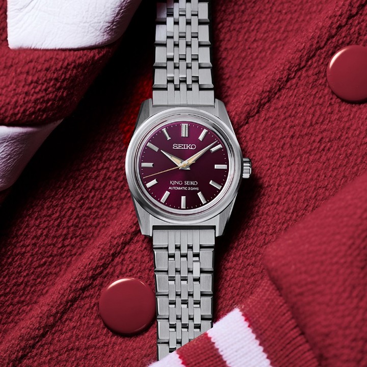 Obrázok z Seiko King Seiko KSK 6R Preppy Burgundy