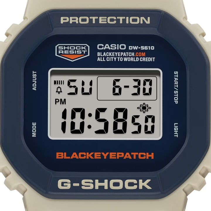 Obrázok z Casio G-Shock BlackEyePatch Collaboration Model