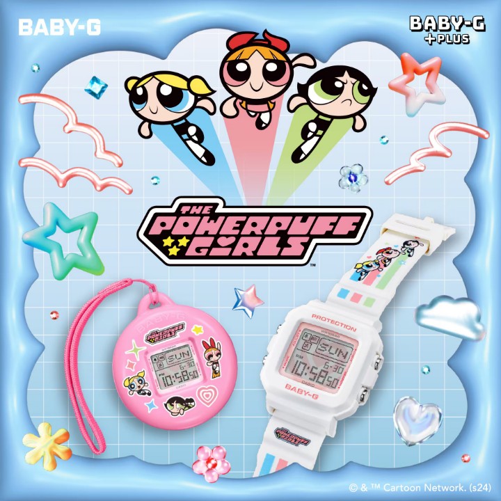 Obrázok z Casio Baby-G + PLUS x The Powerpuff Girls Collaboration Model