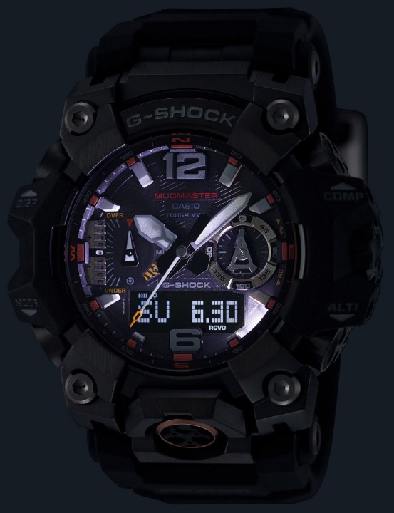 Obrázok z Casio G-Shock Mudmaster Black and Emergency Colours Series