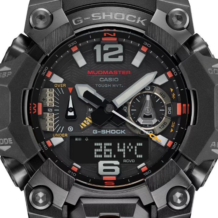 Obrázok z Casio G-Shock Mudmaster Black and Emergency Colours Series