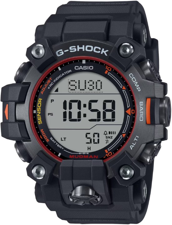 Obrázok z Casio G-Shock Mudman Black and Emergency Colours Series