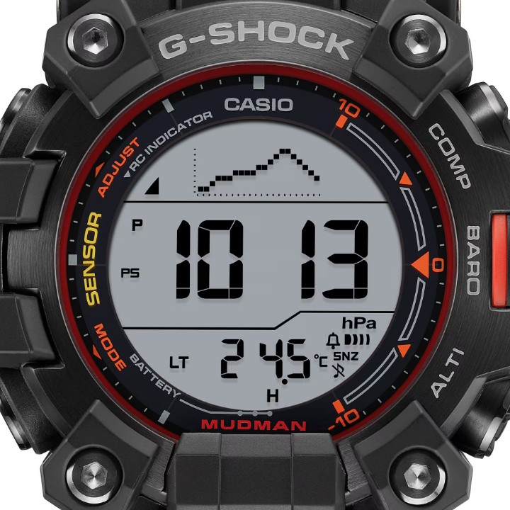 Obrázok z Casio G-Shock Mudman Black and Emergency Colours Series