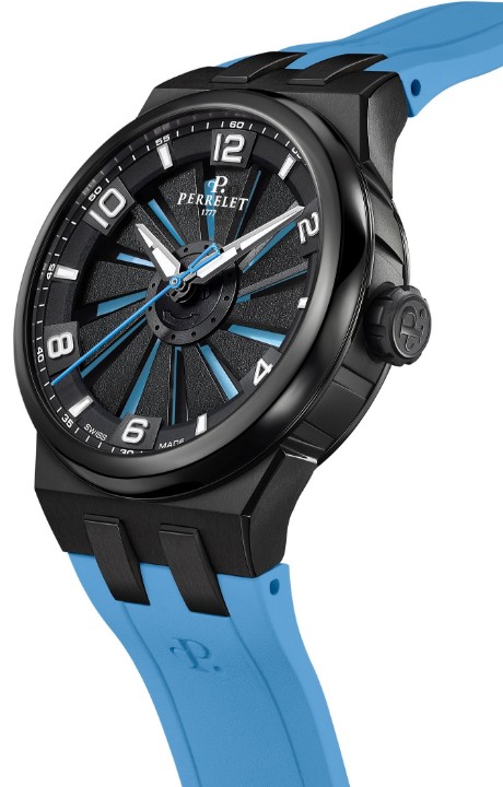 Obrázok z Perrelet Turbine Titanium 41 Ice Blue