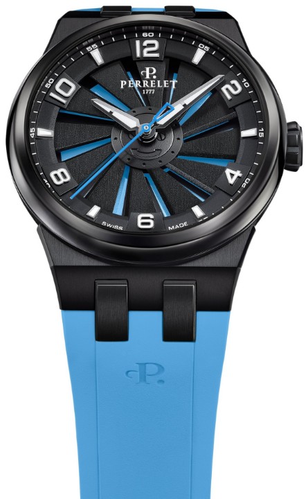 Obrázok z Perrelet Turbine Titanium 41 Ice Blue