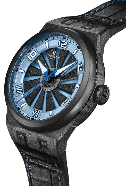 Obrázok z Perrelet Turbine Carbon Ice Blue