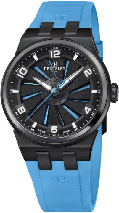 Obrázok z Perrelet Turbine Titanium 41 Ice Blue