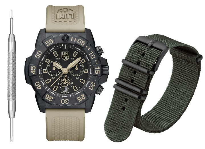 Obrázok z Luminox Navy SEAL Foundation 3580 Series Chronograph