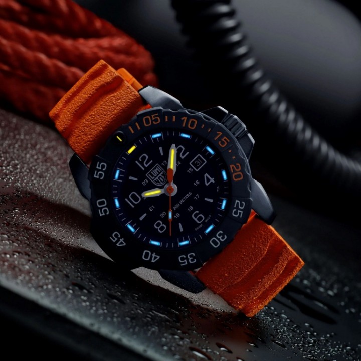 Obrázok z Luminox Navy SEAL Foundation 3250 Bact to the Blue Series