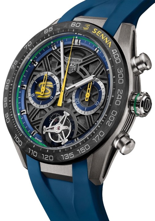 Obrázok z Tag Heuer Carrera Chronograph Tourbillon Extreme Sport x Senna Limited Edition