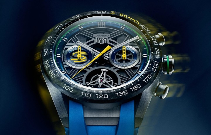 Obrázok z Tag Heuer Carrera Chronograph Tourbillon Extreme Sport x Senna Limited Edition