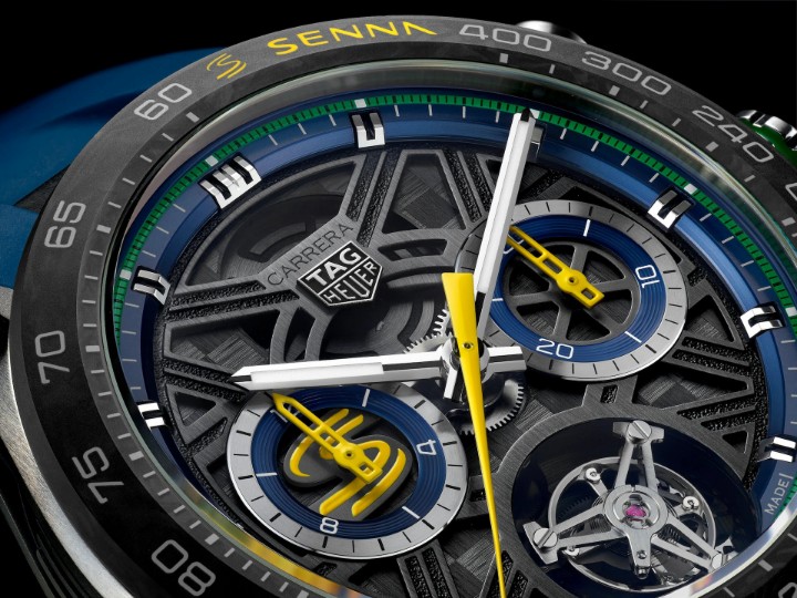 Obrázok z Tag Heuer Carrera Chronograph Tourbillon Extreme Sport x Senna Limited Edition