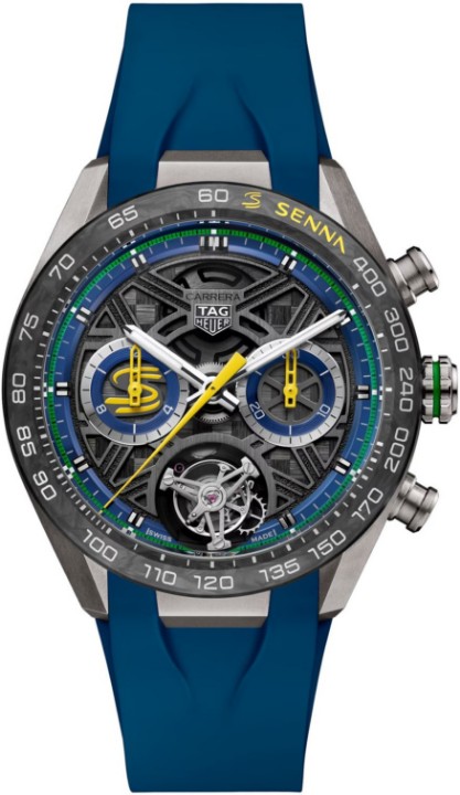 Obrázok z Tag Heuer Carrera Chronograph Tourbillon Extreme Sport x Senna Limited Edition